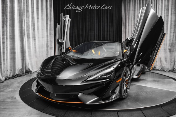 Used-2018-McLaren-570S-Spider-MSO-Abyss-Black-Luxury-Pack-Carbon-Trim-Sports-Exhaust-ONLY-4k-Miles