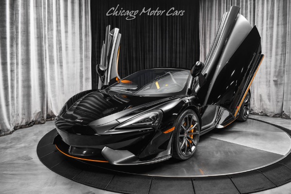 Used-2018-McLaren-570S-Spider-MSO-Abyss-Black-Luxury-Pack-Carbon-Trim-Sports-Exhaust-ONLY-4k-Miles