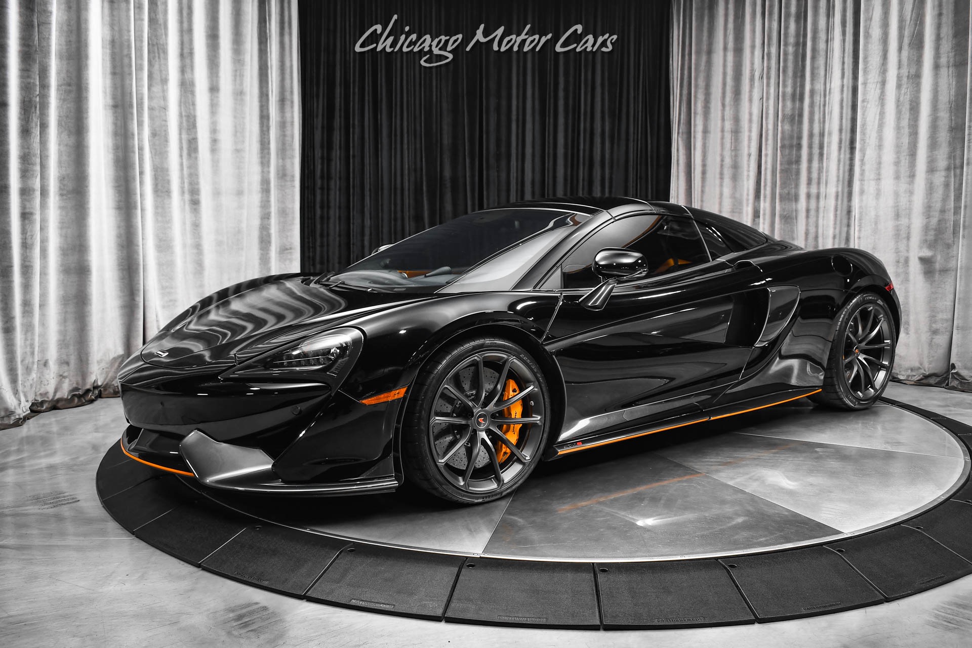 Used-2018-McLaren-570S-Spider-MSO-Abyss-Black-Luxury-Pack-Carbon-Trim-Sports-Exhaust-ONLY-4k-Miles