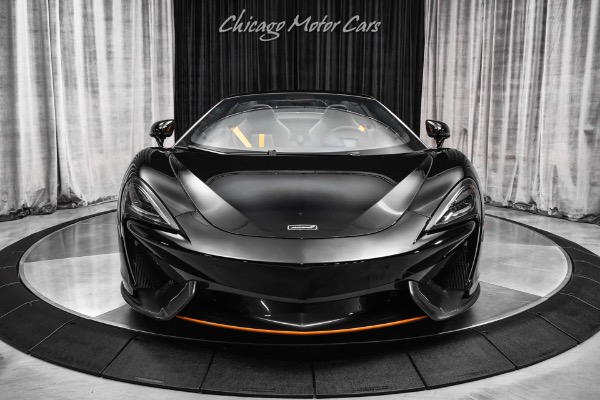 Used-2018-McLaren-570S-Spider-MSO-Abyss-Black-Luxury-Pack-Carbon-Trim-Sports-Exhaust-ONLY-4k-Miles