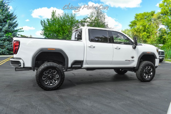 Used-2020-GMC-Sierra-2500HD-AT4-Black-Widow-Package-Duramax-Tech-Pkg-Lifted-Sunroof-LOADED