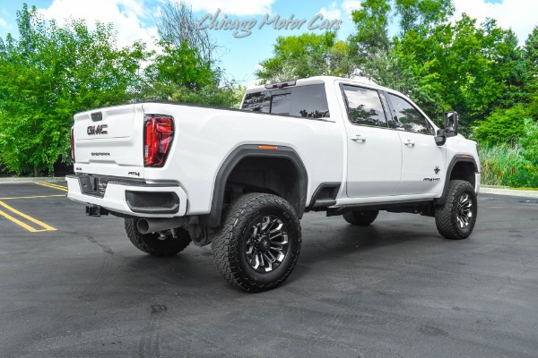 Used-2020-GMC-Sierra-2500HD-AT4-Black-Widow-Package-Duramax-Tech-Pkg-Lifted-Sunroof-LOADED