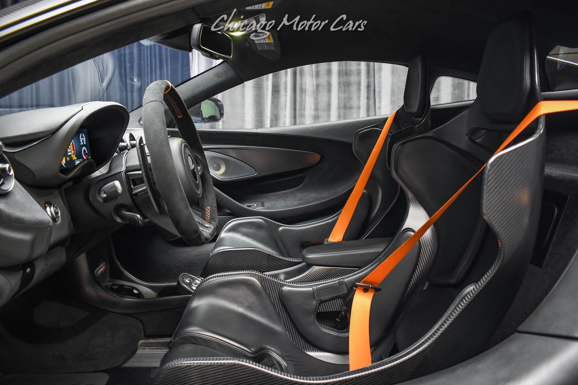 Used-2019-McLaren-600LT-Coupe-HUGE-MSRP-MSO-Ceramic-Gray-MSO-Clubsport-Pack-TONS-of-Carbon-PPF