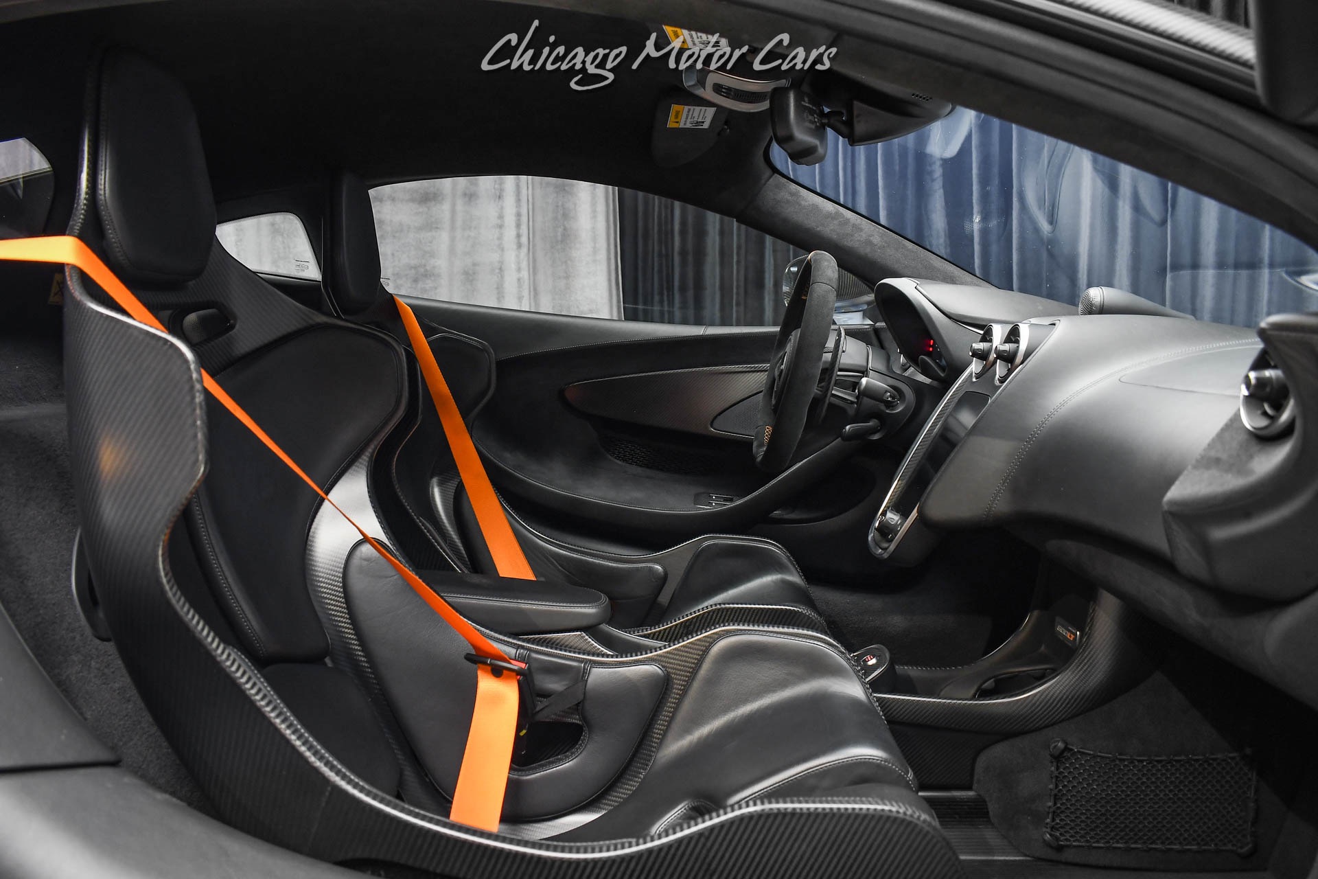 Used-2019-McLaren-600LT-Coupe-HUGE-MSRP-MSO-Ceramic-Gray-MSO-Clubsport-Pack-TONS-of-Carbon-PPF