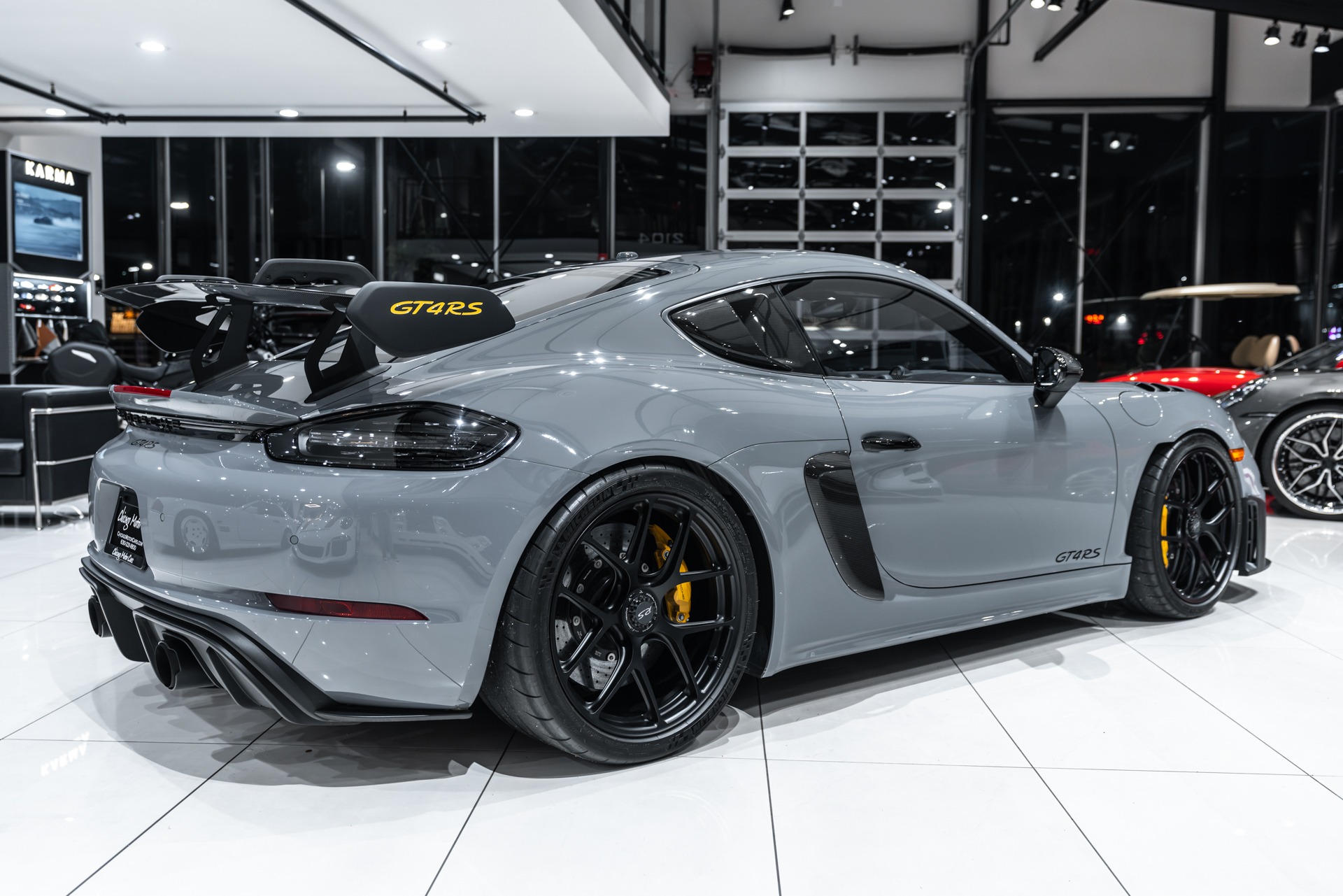 Used-2023-Porsche-718-Cayman-GT4-RS-Weissach-Package-PPF-Tons-of-Options-IPE-Exhaust-HRE-Wheels