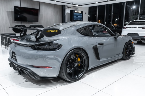 Used-2023-Porsche-718-Cayman-GT4-RS-Weissach-Package-PPF-Tons-of-Options-IPE-Exhaust-HRE-Wheels