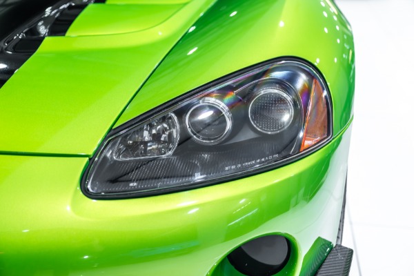 Used-2010-Dodge-Viper-SRT-10-ACR-Coupe-6-Speed-Manual-Snakeskin-Green-Pearl-LOW-Miles-RARE