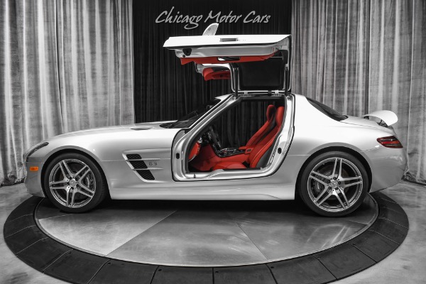 Used-2012-Mercedes-Benz-SLS-AMG-RARE-Gullwing-Coupe-HOT-Color-Combo-Carbon-Fiber-Trim-B-O-ONLY-7k-Miles