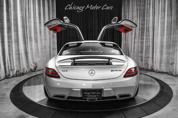 Used-2012-Mercedes-Benz-SLS-AMG-RARE-Gullwing-Coupe-HOT-Color-Combo-Carbon-Fiber-Trim-B-O-ONLY-7k-Miles