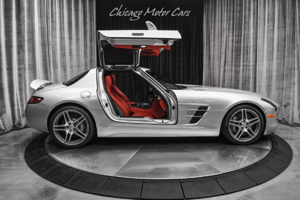 Used-2012-Mercedes-Benz-SLS-AMG-RARE-Gullwing-Coupe-HOT-Color-Combo-Carbon-Fiber-Trim-B-O-ONLY-7k-Miles