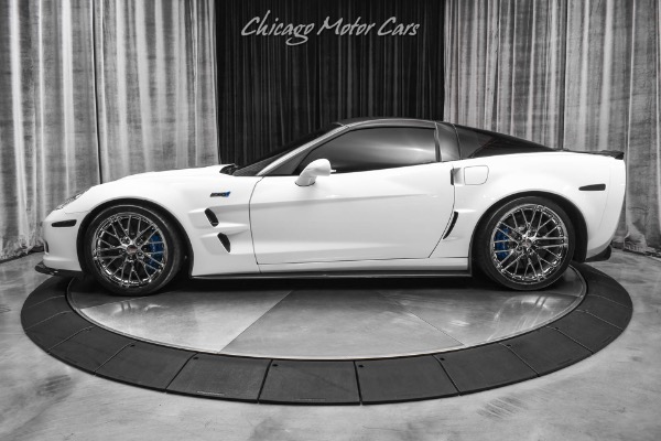 Used-2011-Chevrolet-Corvette-ZR1-3ZR-Coupe-Arctic-White-ONLY-15k-Miles-TASTEFUL-Upgrades-755-WHP