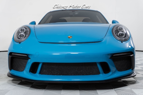 Used-2018-Porsche-911-GT3-Rare-Miami-Blue-Front-End-Lifter-Loaded