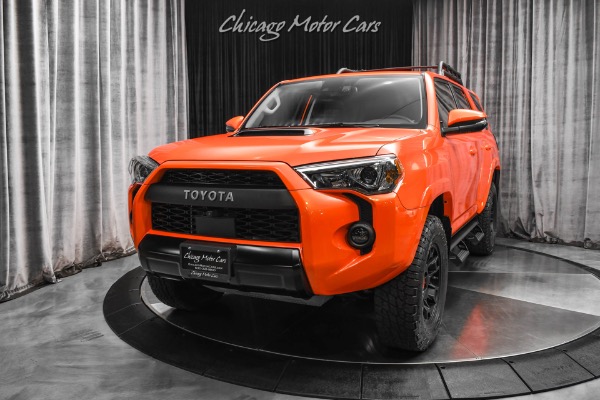 Used-2023-Toyota-4Runner-TRD-Pro-SUV-RARE-Solar-Orange-ONLY-11-Miles-VIRTUALLY-BRAND-NEW