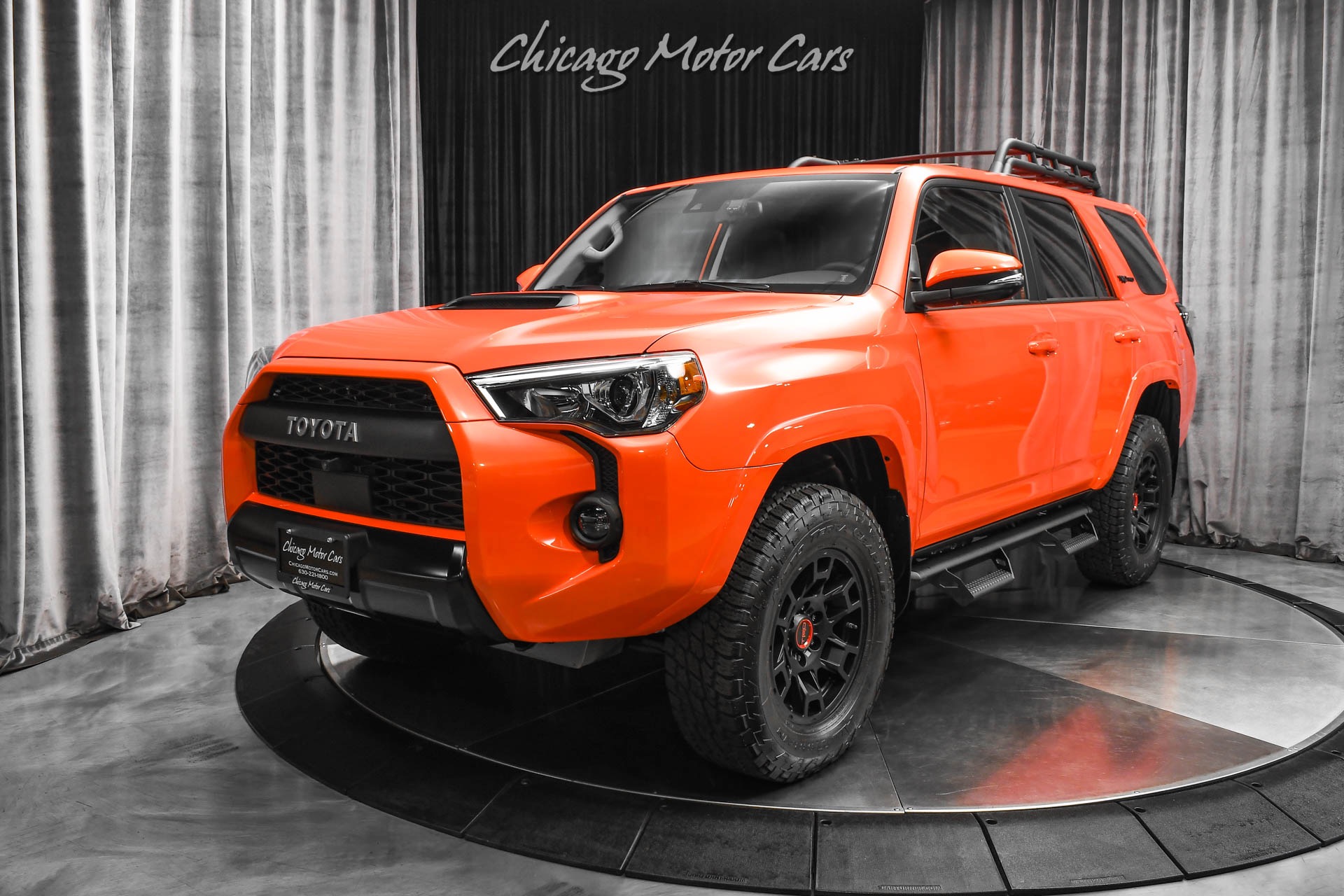 Used-2023-Toyota-4Runner-TRD-Pro-SUV-RARE-Solar-Orange-ONLY-11-Miles-VIRTUALLY-BRAND-NEW