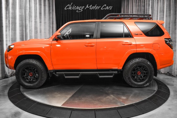 Used-2023-Toyota-4Runner-TRD-Pro-SUV-RARE-Solar-Orange-ONLY-11-Miles-VIRTUALLY-BRAND-NEW