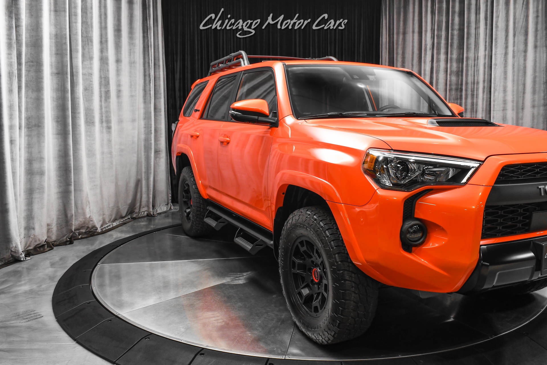 Used-2023-Toyota-4Runner-TRD-Pro-SUV-RARE-Solar-Orange-ONLY-11-Miles-VIRTUALLY-BRAND-NEW