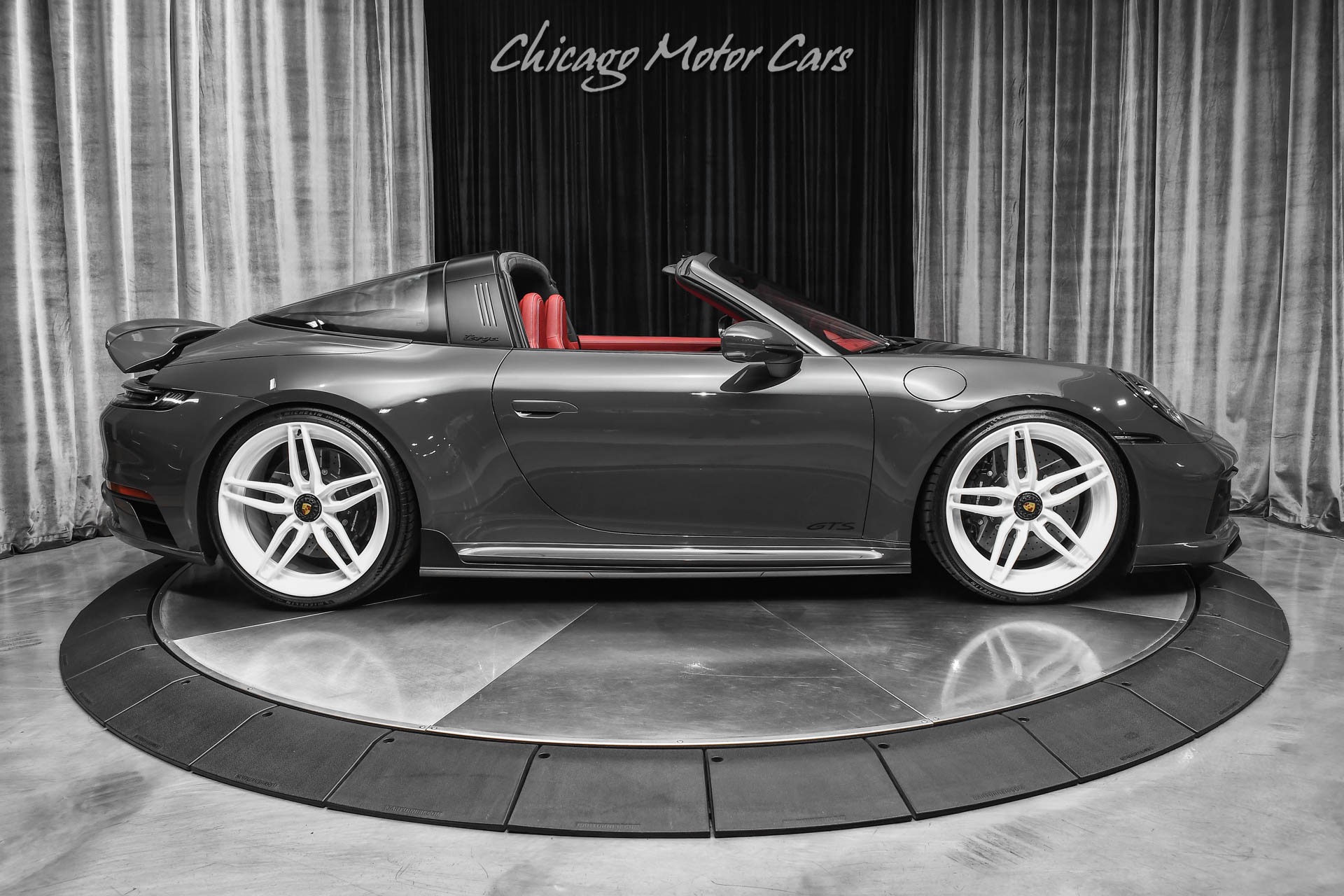 Used-2023-Porsche-911-Targa-4-GTS-1k-Miles-PTS-Grey-Black-ANRKY-Wheels-70K-in-UPGRADES