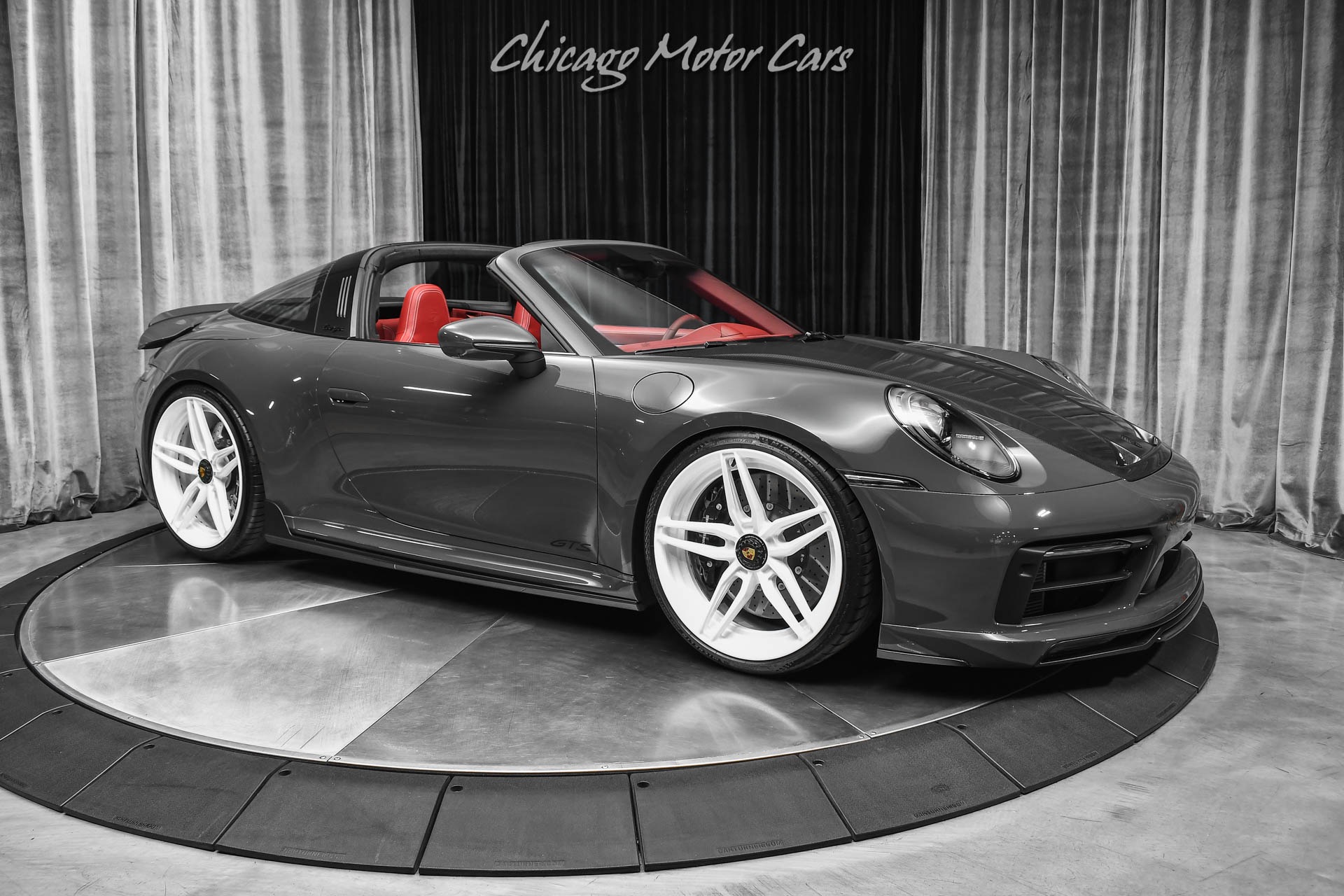 Used 2023 Porsche 911 Targa 4 GTS 1k Miles! PTS Grey Black! ANRKY