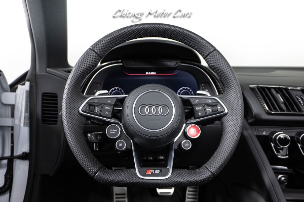 Used-2023-Audi-R8-V10-Performance-52-Quattro-Spyder-ONLY-865-Miles-Suzuka-Gray-Black-Optics-Pkg