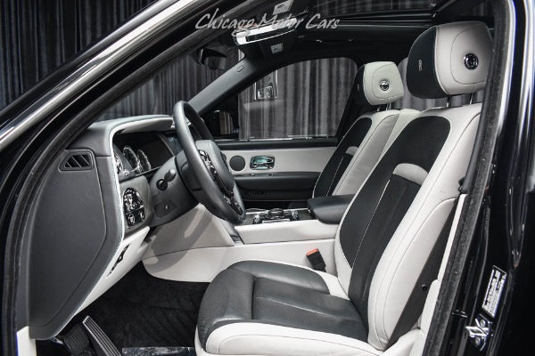 Used-2022-Rolls-Royce-Cullinan-SUV-Only-7K-Miles-Rear-Picnic-Tables-Black-Diamond---Cashmere-Color-Combo