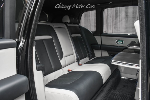 Used-2022-Rolls-Royce-Cullinan-SUV-Only-7K-Miles-Rear-Picnic-Tables-Black-Diamond---Cashmere-Color-Combo