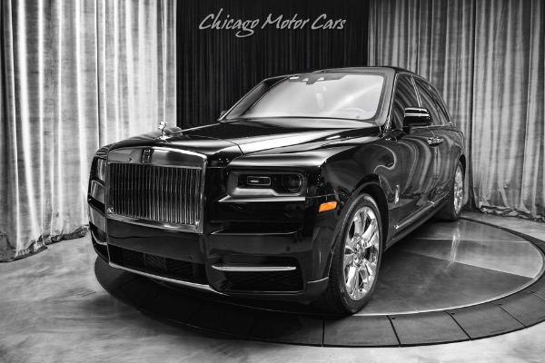 Used-2022-Rolls-Royce-Cullinan-SUV-Only-7K-Miles-Rear-Picnic-Tables-Black-Diamond---Cashmere-Color-Combo