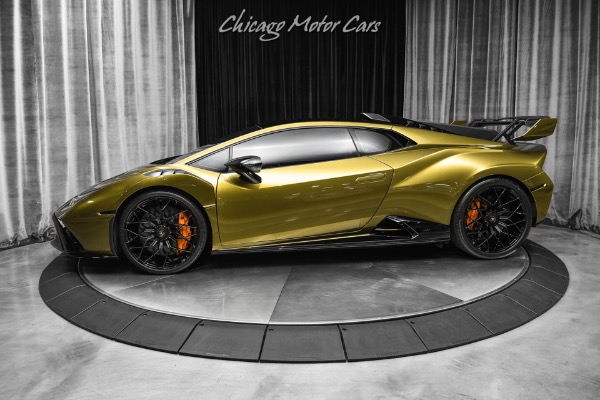 Used 2023 Lamborghini Huracan STO with VIN ZHWUA6ZX9PLA21451 for sale in West Chicago, IL