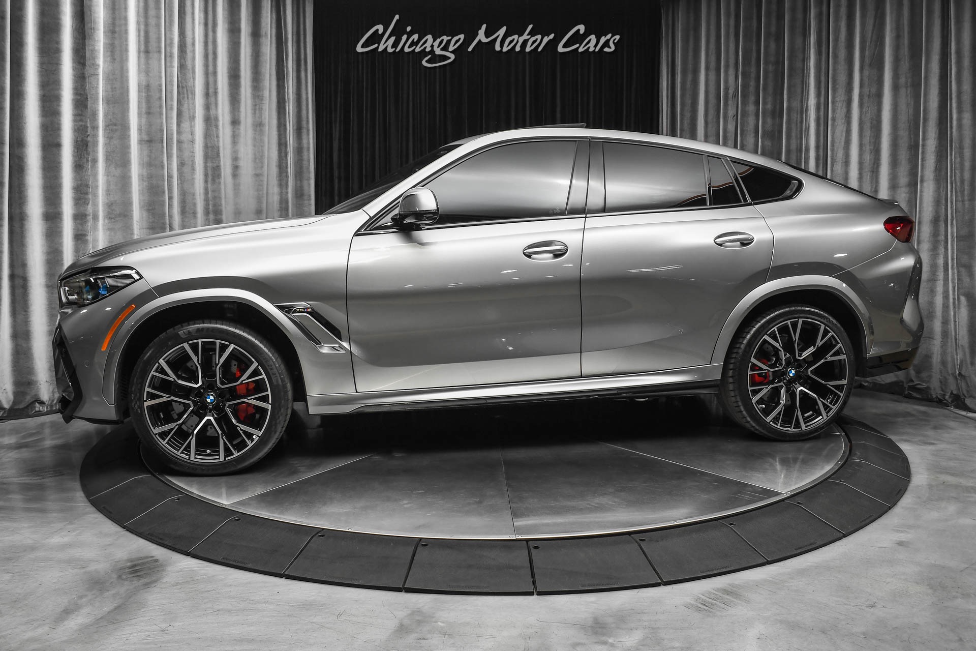 Used-2023-BMW-X6-M-SUV-Donington-Grey-Carbon-Trim-M-Wheels-600-HP-EXCELLENT-Condition