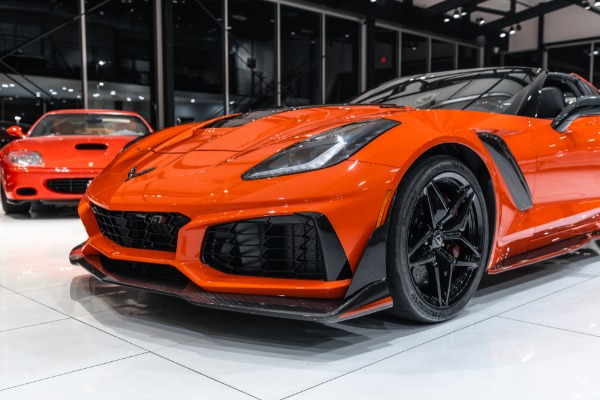 Used-2019-Chevrolet-Corvette-ZR1-3ZR-ZTK-Coupe-Sebring-Orange-Pkg-Only-300-Miles-LOADED