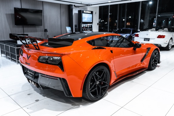 Used-2019-Chevrolet-Corvette-ZR1-3ZR-ZTK-Coupe-Sebring-Orange-Pkg-Only-300-Miles-LOADED