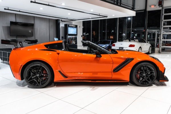 Used-2019-Chevrolet-Corvette-ZR1-3ZR-ZTK-Coupe-Sebring-Orange-Pkg-Only-300-Miles-LOADED