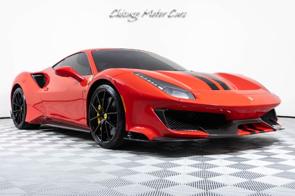 Used-2020-Ferrari-488-Pista-Only-3K-Miles-Beautiful-Spec-Full-Body-PPF-Front-End-Lifter-Loaded