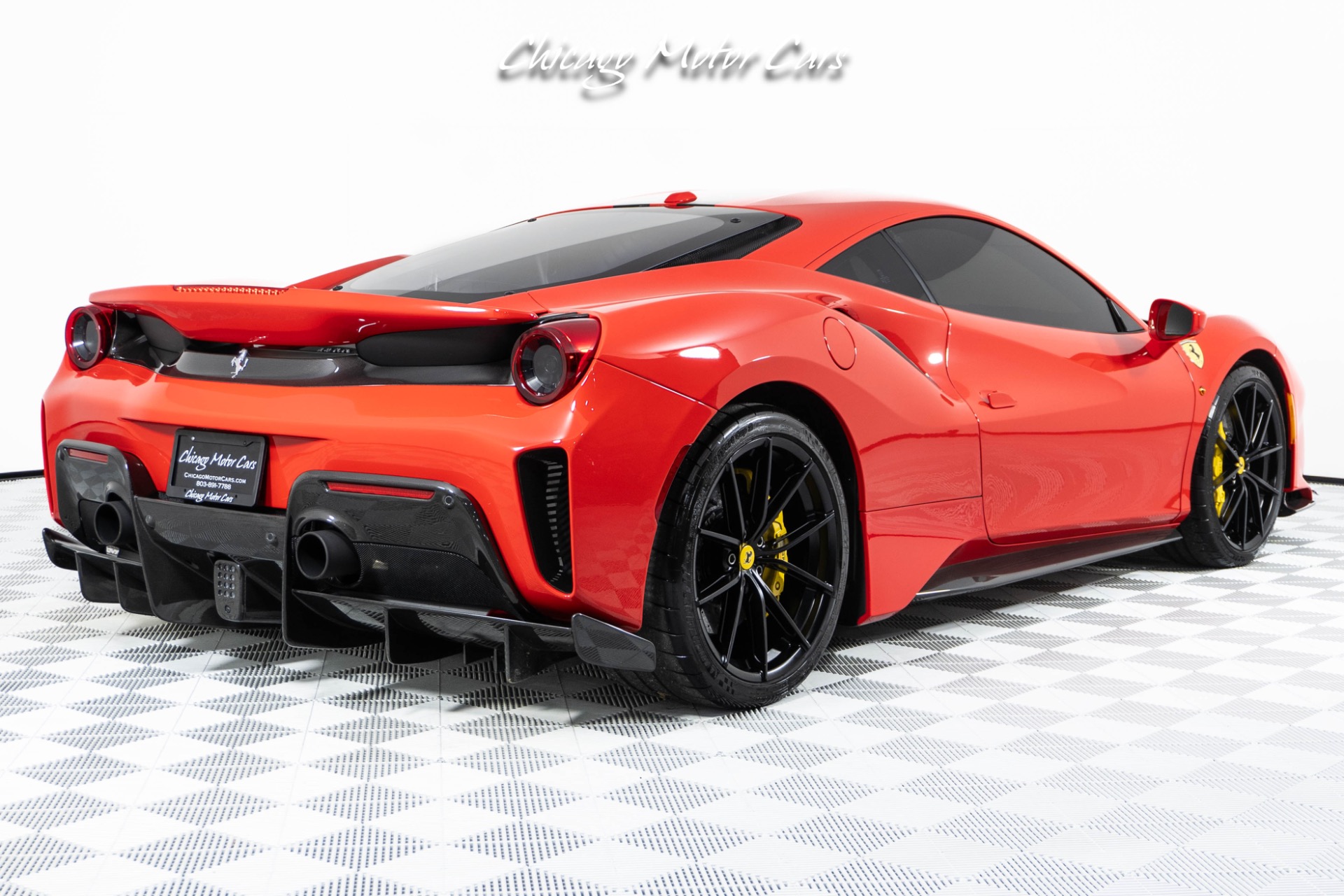 Used-2020-Ferrari-488-Pista-Only-3K-Miles-Beautiful-Spec-Full-Body-PPF-Front-End-Lifter-Loaded