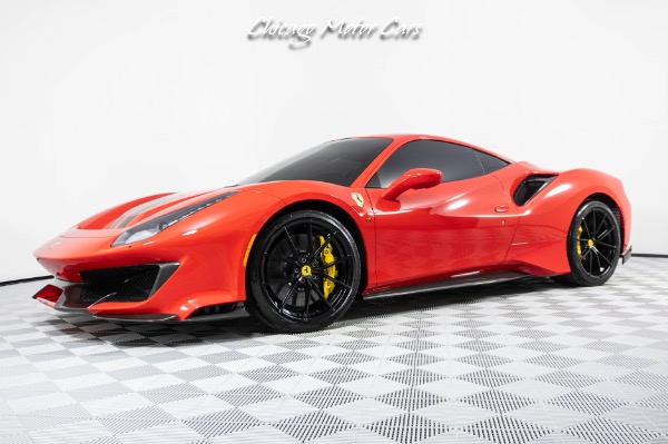 Used-2020-Ferrari-488-Pista-Only-3K-Miles-Beautiful-Spec-Full-Body-PPF-Front-End-Lifter-Loaded