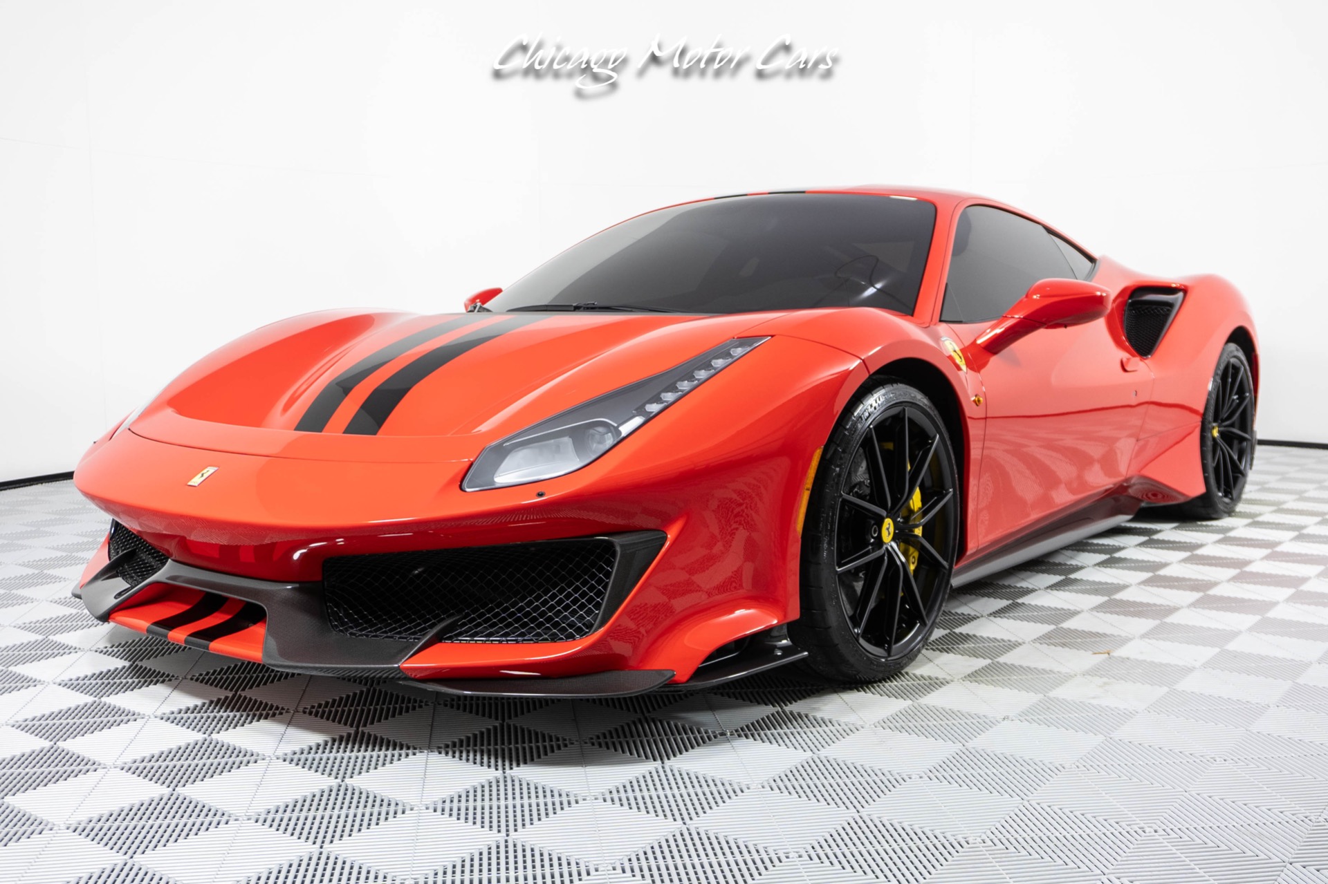 Used-2020-Ferrari-488-Pista-Only-3K-Miles-Beautiful-Spec-Full-Body-PPF-Front-End-Lifter-Loaded