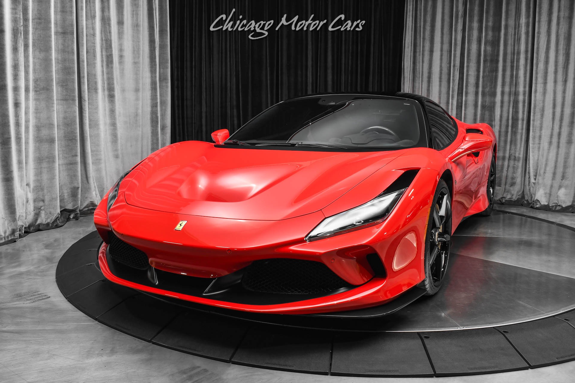 Used-2020-Ferrari-F8-Tributo-Timeless-Rosso-Corsa-Front-Lift-710hp-Only-6K-Miles