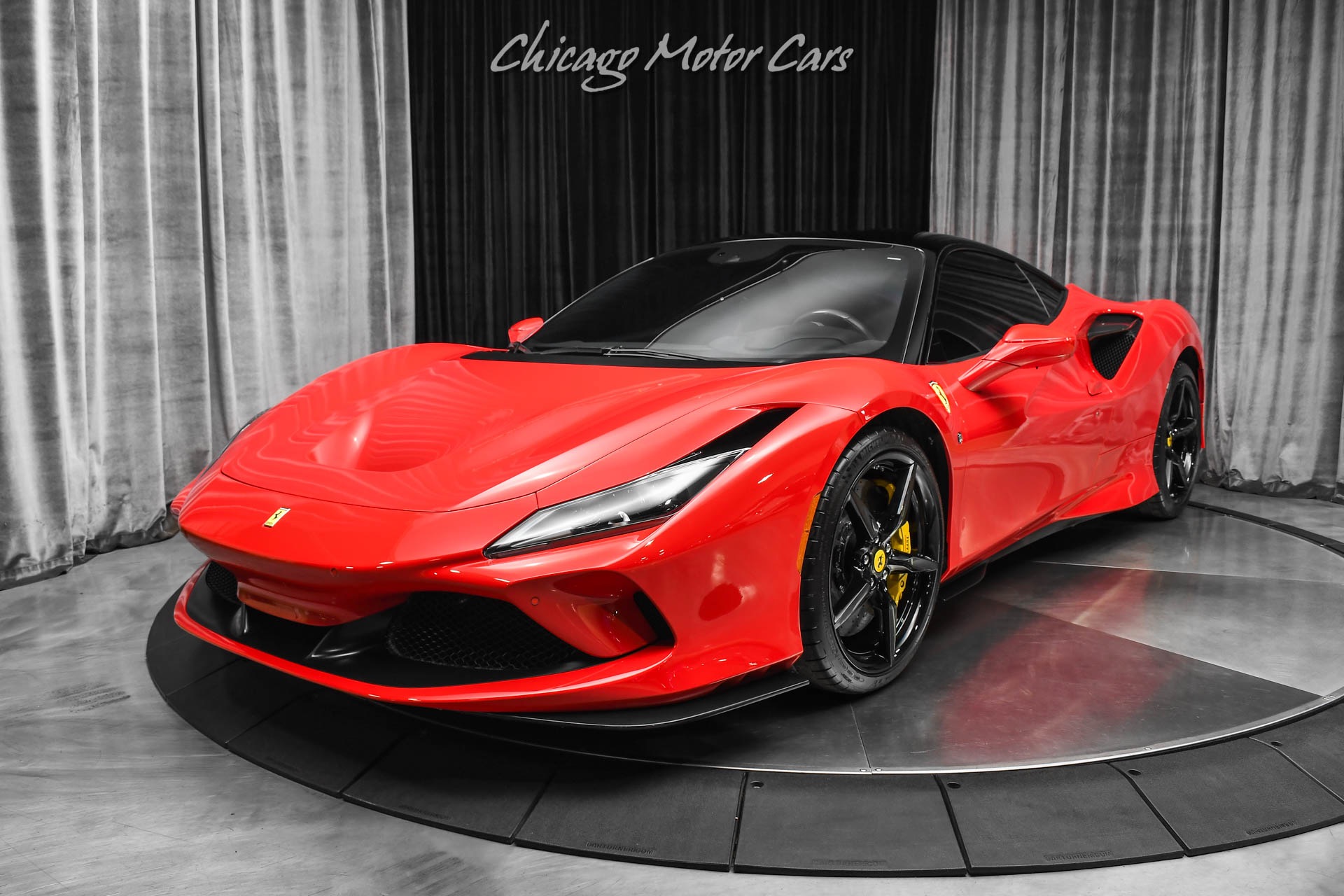 Used-2020-Ferrari-F8-Tributo-Timeless-Rosso-Corsa-Front-Lift-710hp-Only-6K-Miles