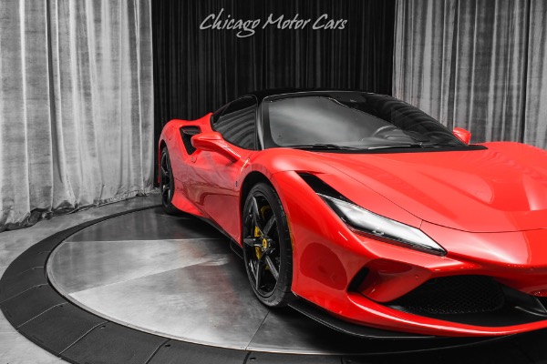 Used-2020-Ferrari-F8-Tributo-Timeless-Rosso-Corsa-Front-Lift-710hp-Only-6K-Miles