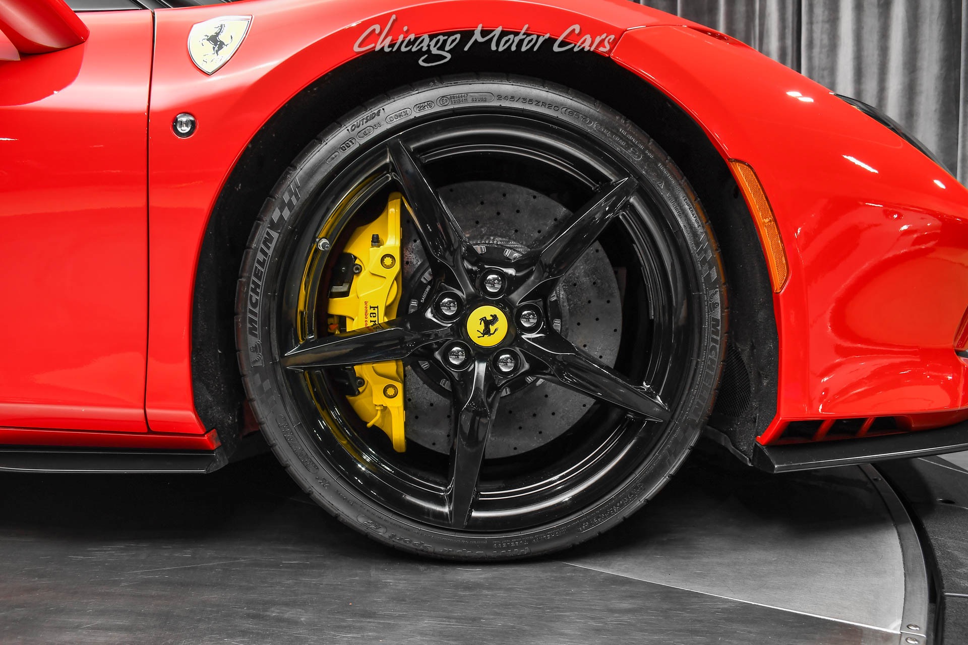 Used-2020-Ferrari-F8-Tributo-Timeless-Rosso-Corsa-Front-Lift-710hp-Only-6K-Miles