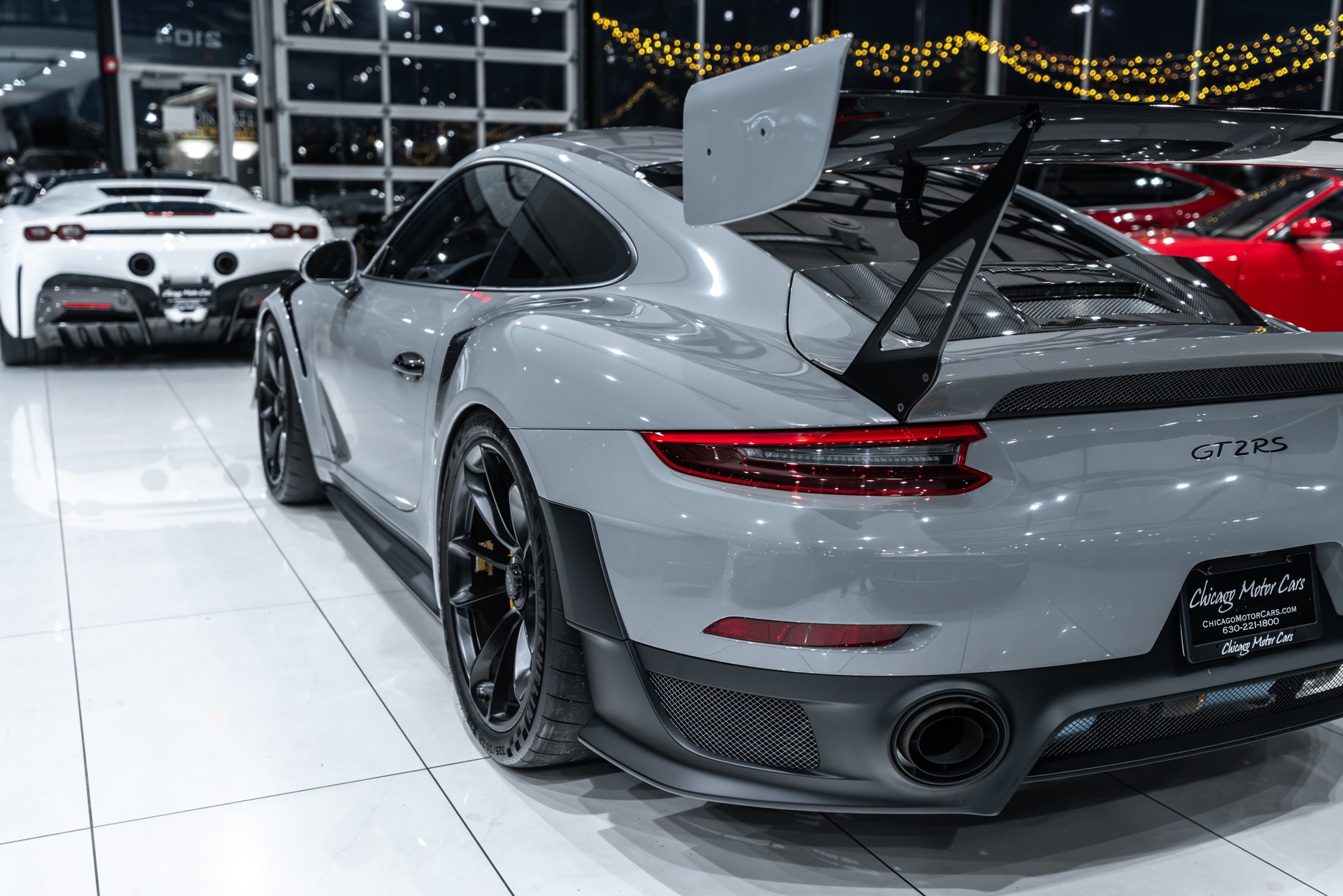 Used 2018 Porsche 911 GT2 RS PTS Fashion Grey! TONS of Carbon! $76 