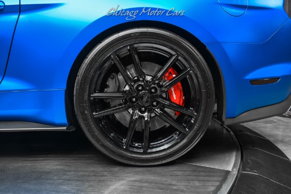 Used-2020-Ford-Mustang-Shelby-GT500-Matte-Blue-Wrap-Tech-Pkg-Carbon-Pkg