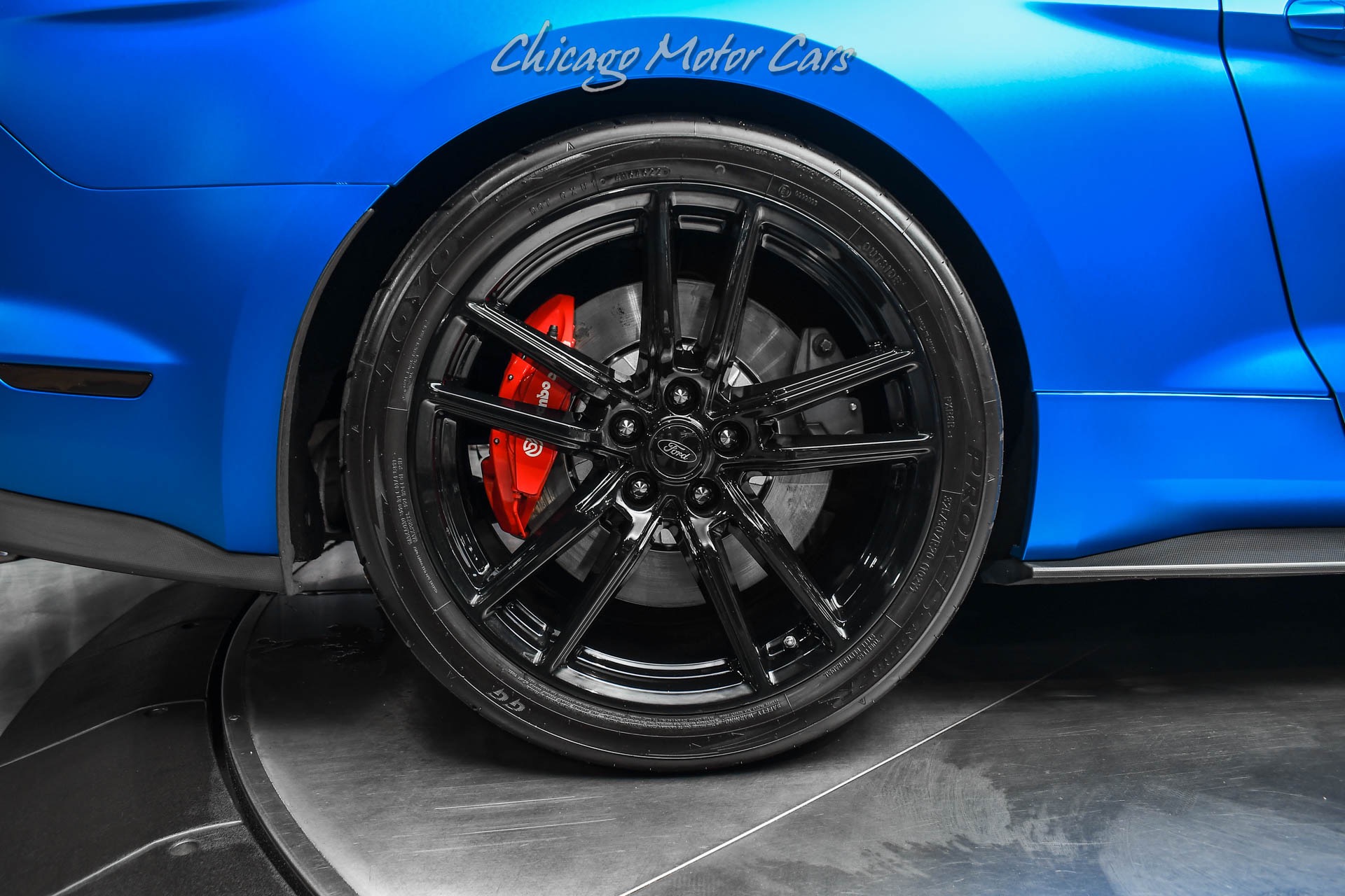 Used-2020-Ford-Mustang-Shelby-GT500-Matte-Blue-Wrap-Tech-Pkg-Carbon-Pkg