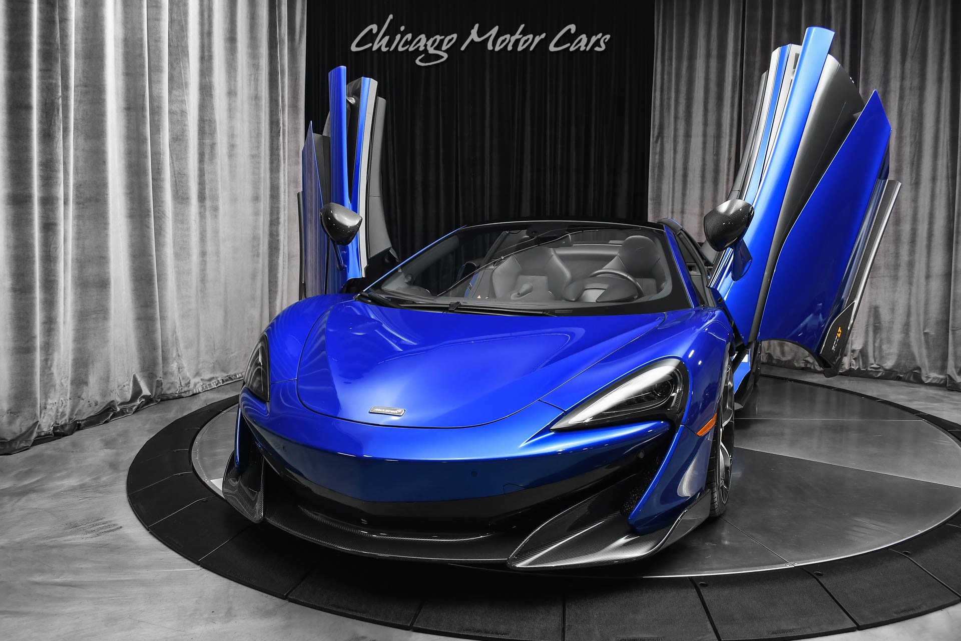 Used 2020 McLaren 600LT Spider MSO Burton Blue Tons of Carbon