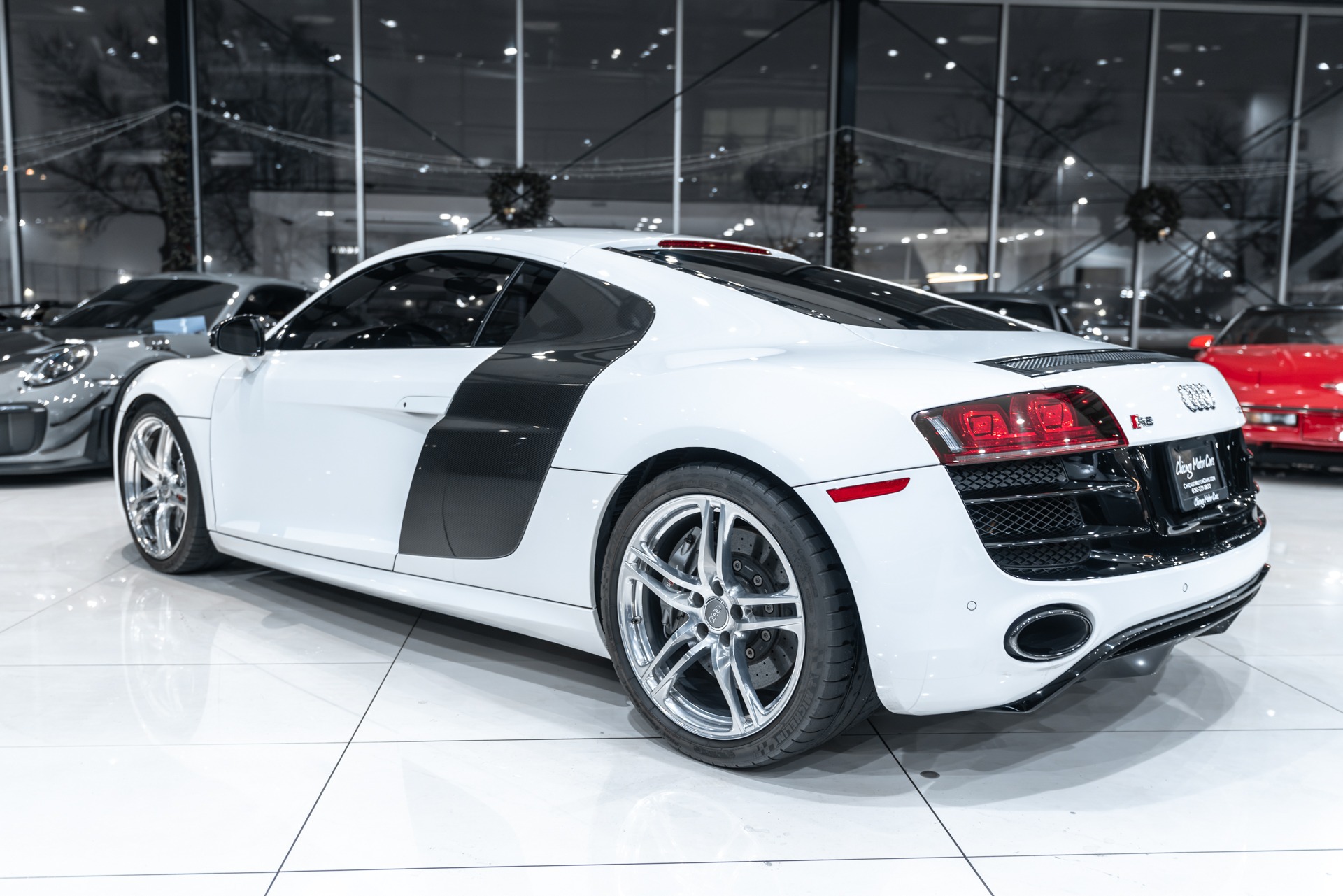 Used-2012-Audi-R8-52-quattro-Coupe-6-Speed-Manual-Ceramic-Brakes-Capristo-Exhaust-LOADED