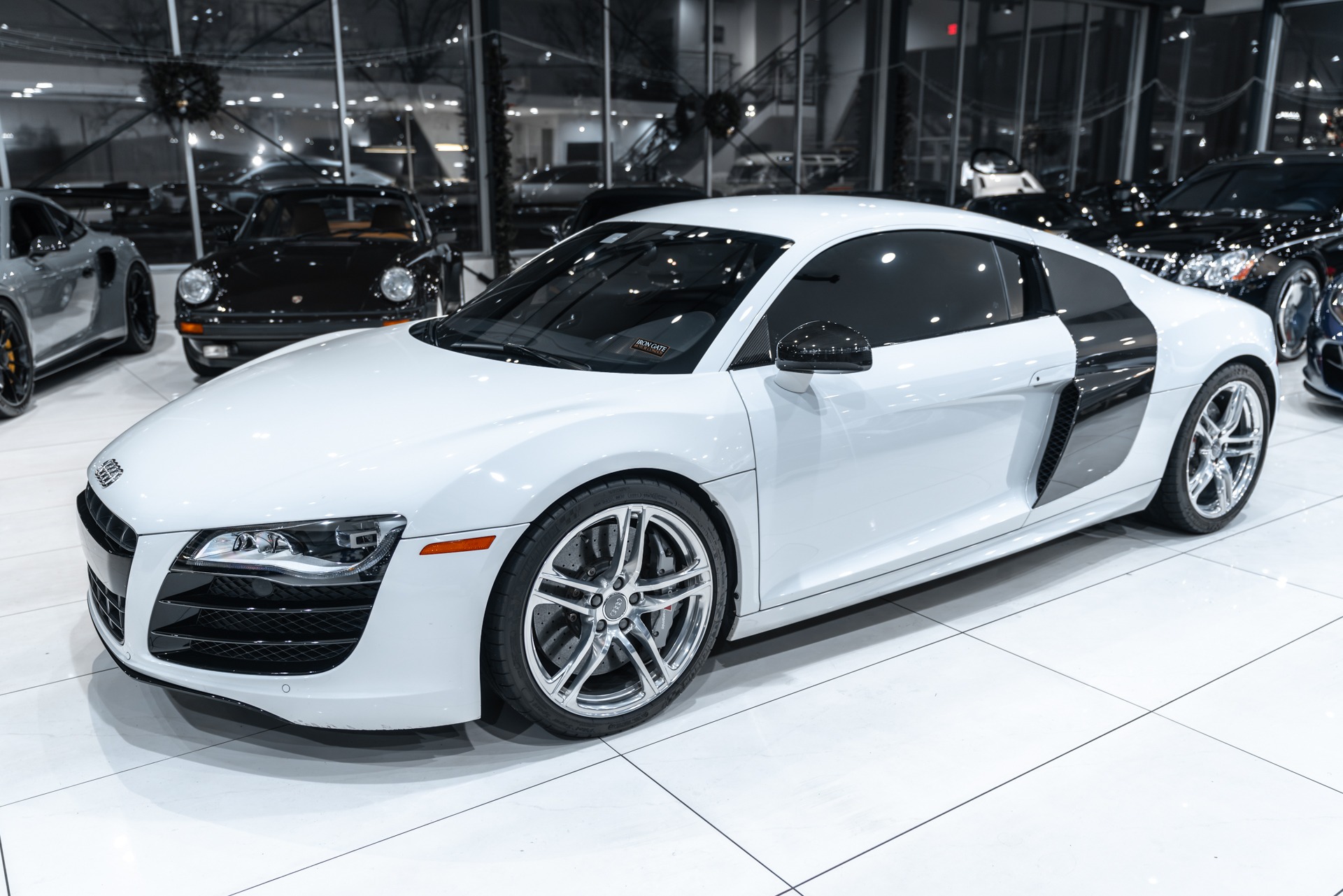 Used-2012-Audi-R8-52-quattro-Coupe-6-Speed-Manual-Ceramic-Brakes-Capristo-Exhaust-LOADED