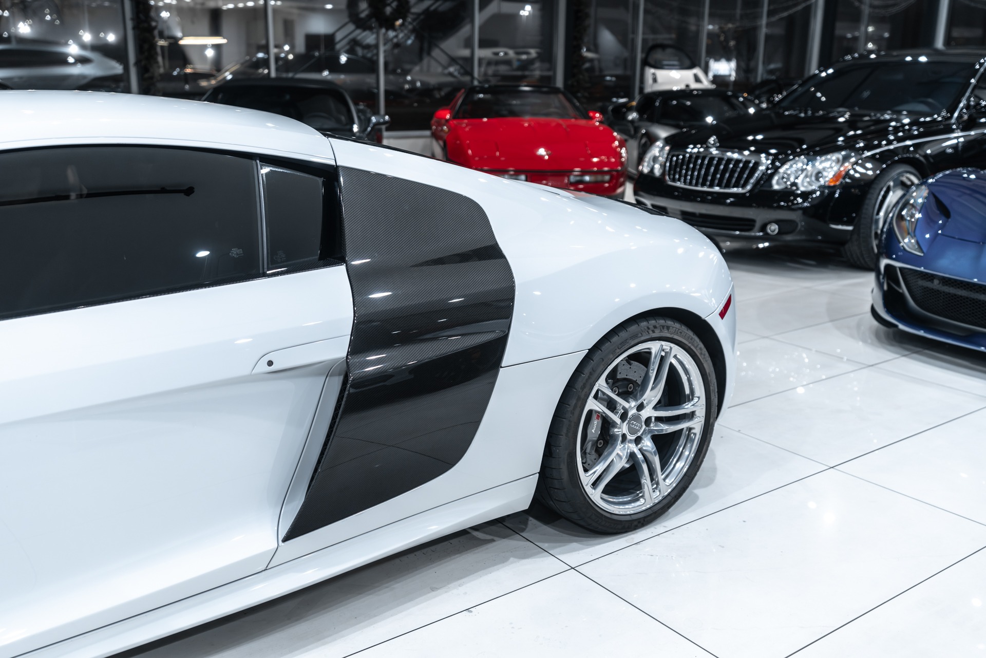 Used-2012-Audi-R8-52-quattro-Coupe-6-Speed-Manual-Ceramic-Brakes-Capristo-Exhaust-LOADED