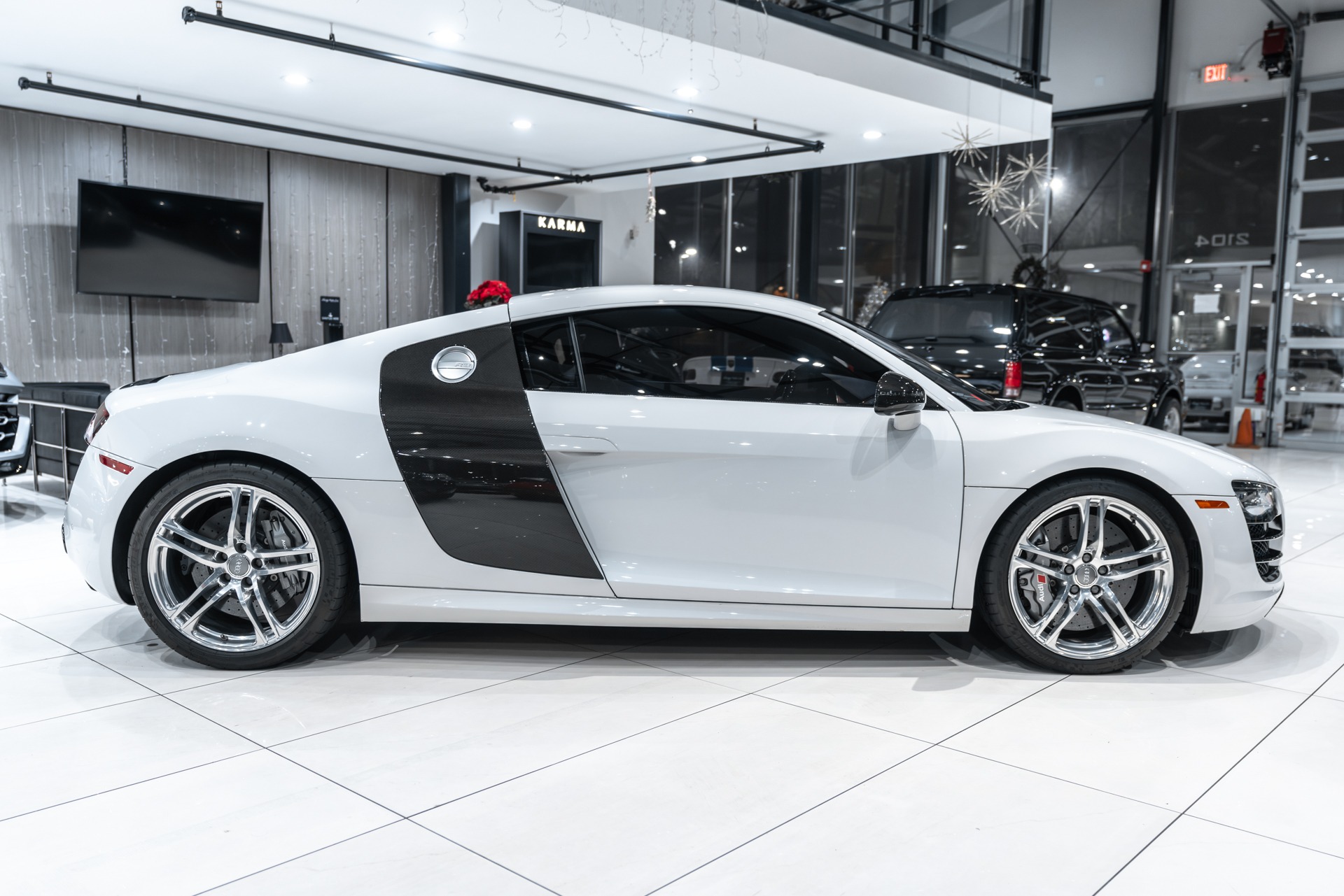 Used-2012-Audi-R8-52-quattro-Coupe-6-Speed-Manual-Ceramic-Brakes-Capristo-Exhaust-LOADED