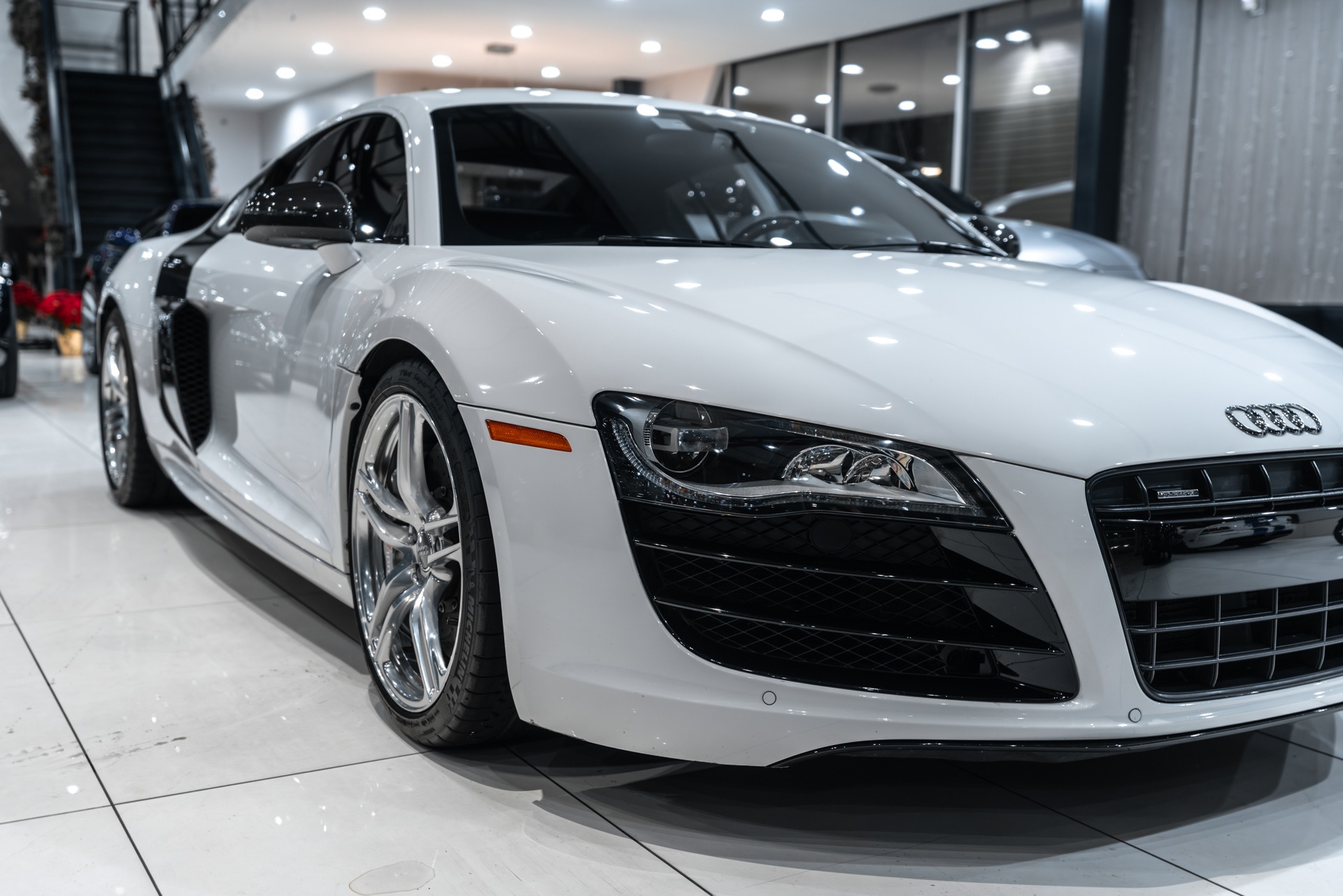 Used-2012-Audi-R8-52-quattro-Coupe-6-Speed-Manual-Ceramic-Brakes-Capristo-Exhaust-LOADED