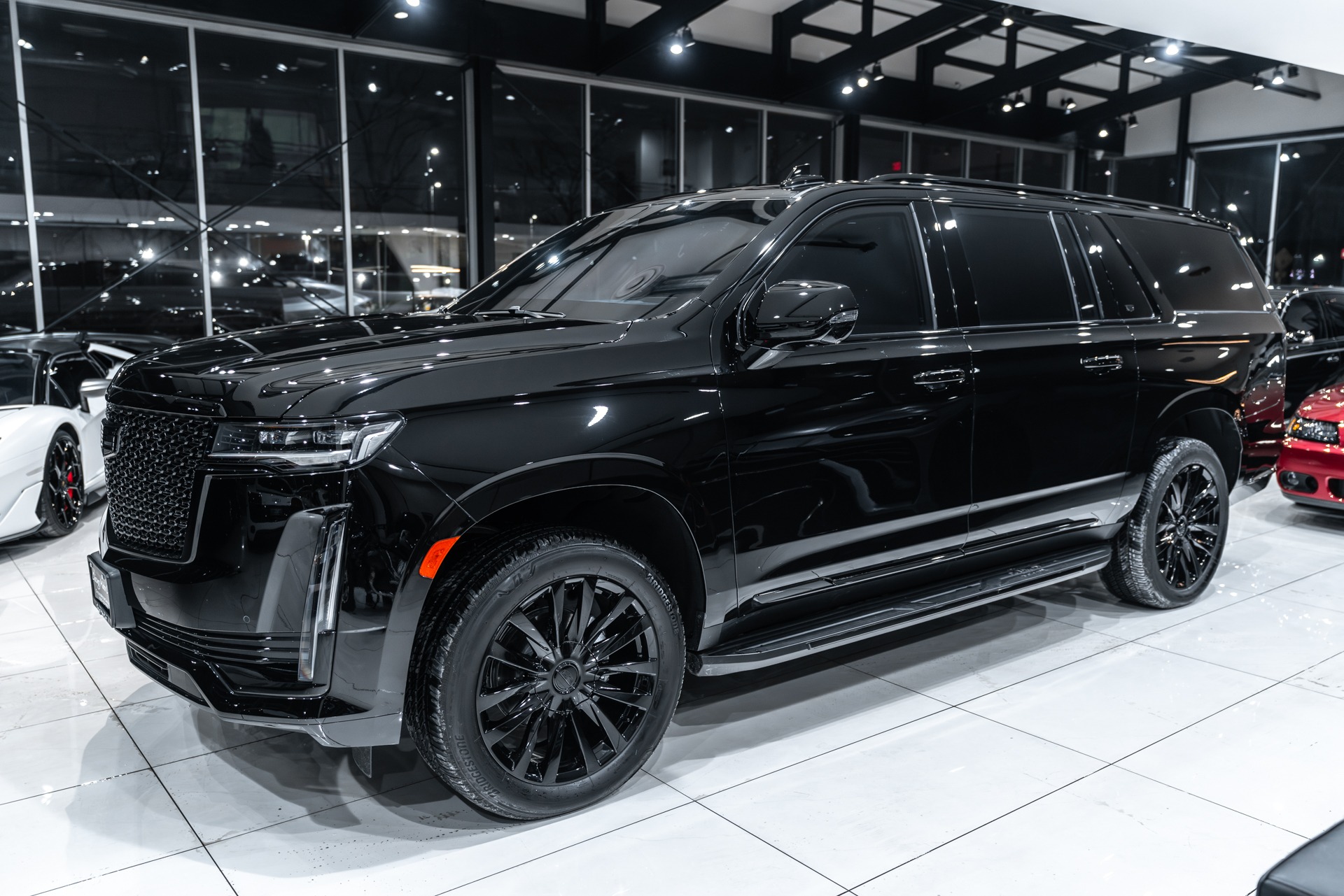 Used-2022-Cadillac-Escalade-ESV-Luxury-Duramax-Diesel-4WD-Level-B6-Bullet-Proof-Insane-Build