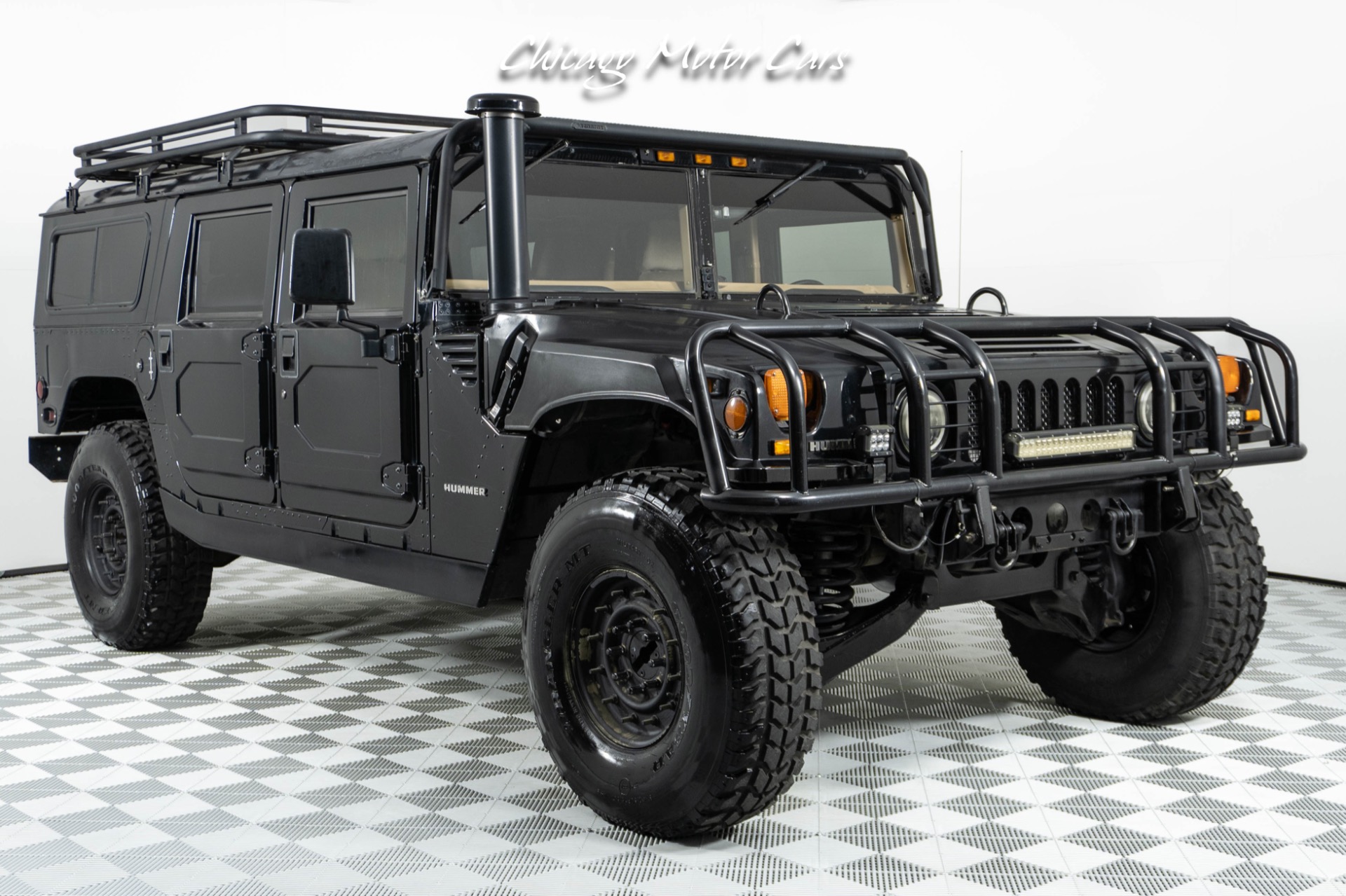 Used-1995-AM-General-Hummer-H1-Predator-Build-Adjustable-Nitrogen-Suspension-Remote-Start-Loaded